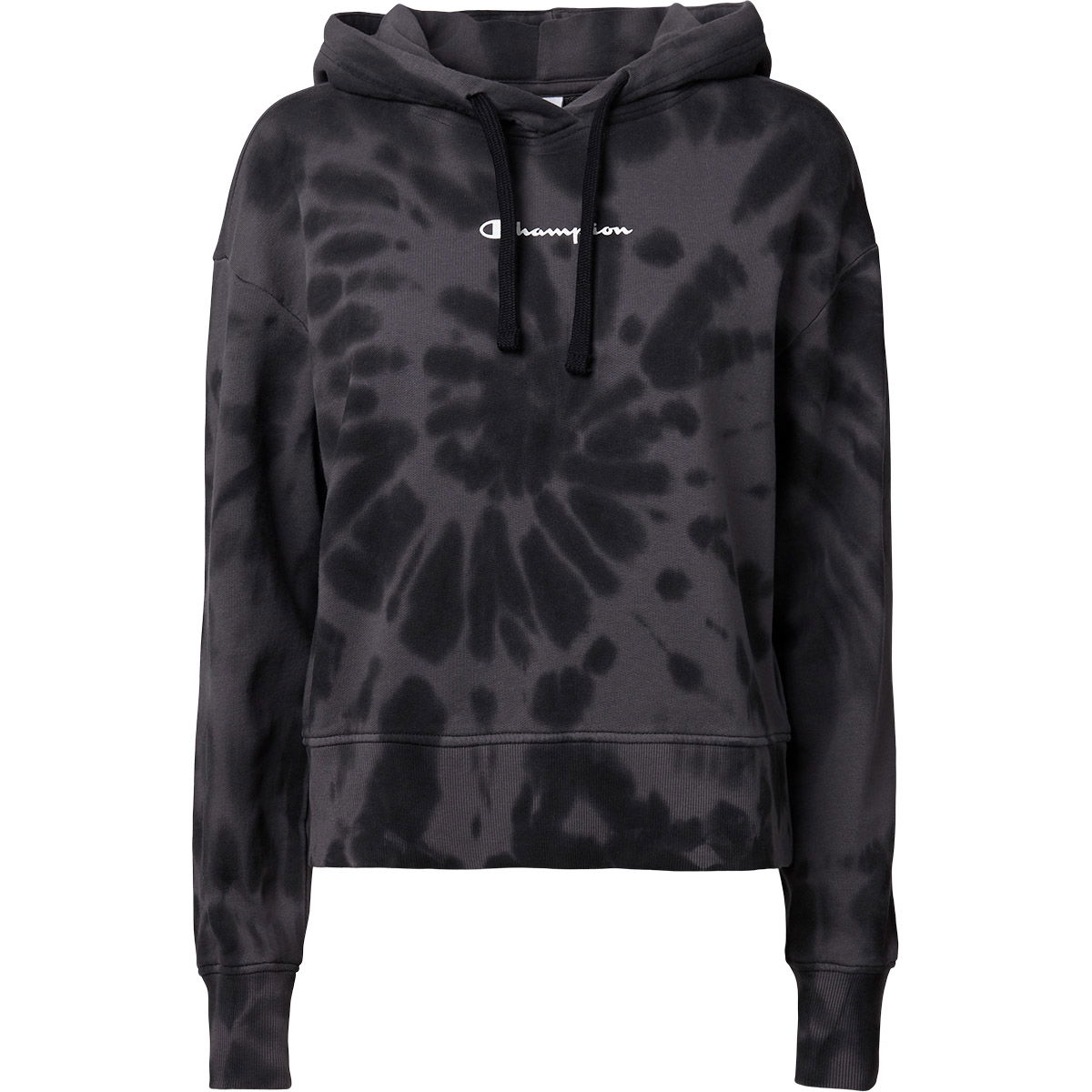 Champion Tie-Dye Small Logo Hættetrøje Dame