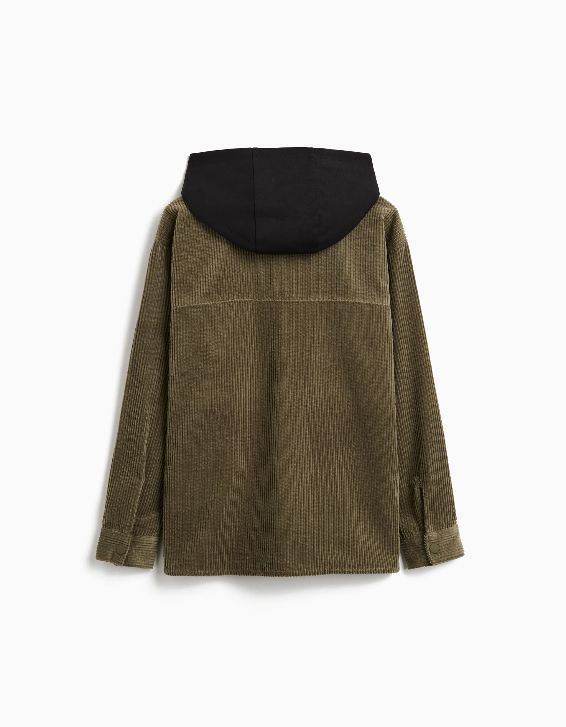 Sobrecamisa de Bombazine, Menino, Verde Escuro