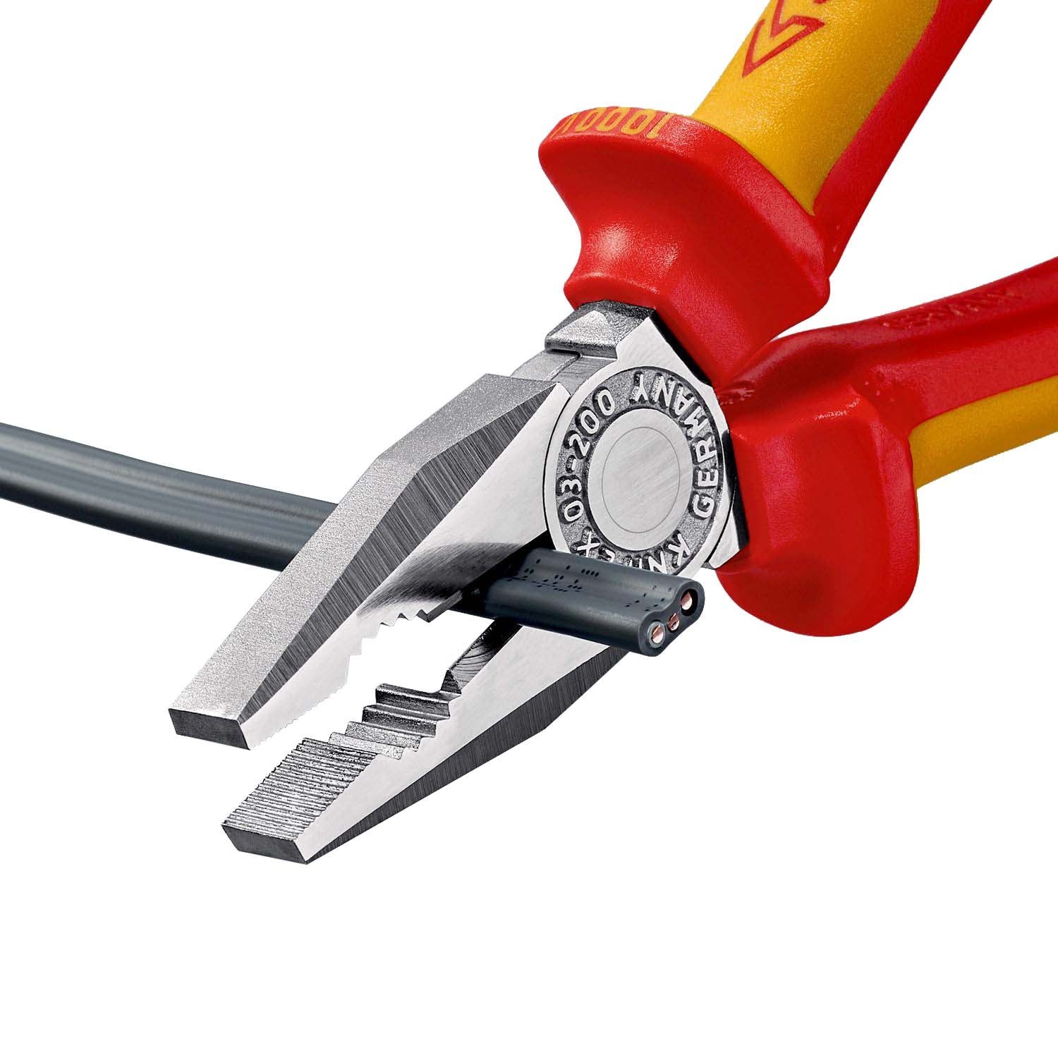 Knipex 03 06 200 Combitang Verchroomd Comfort VDE 200mm