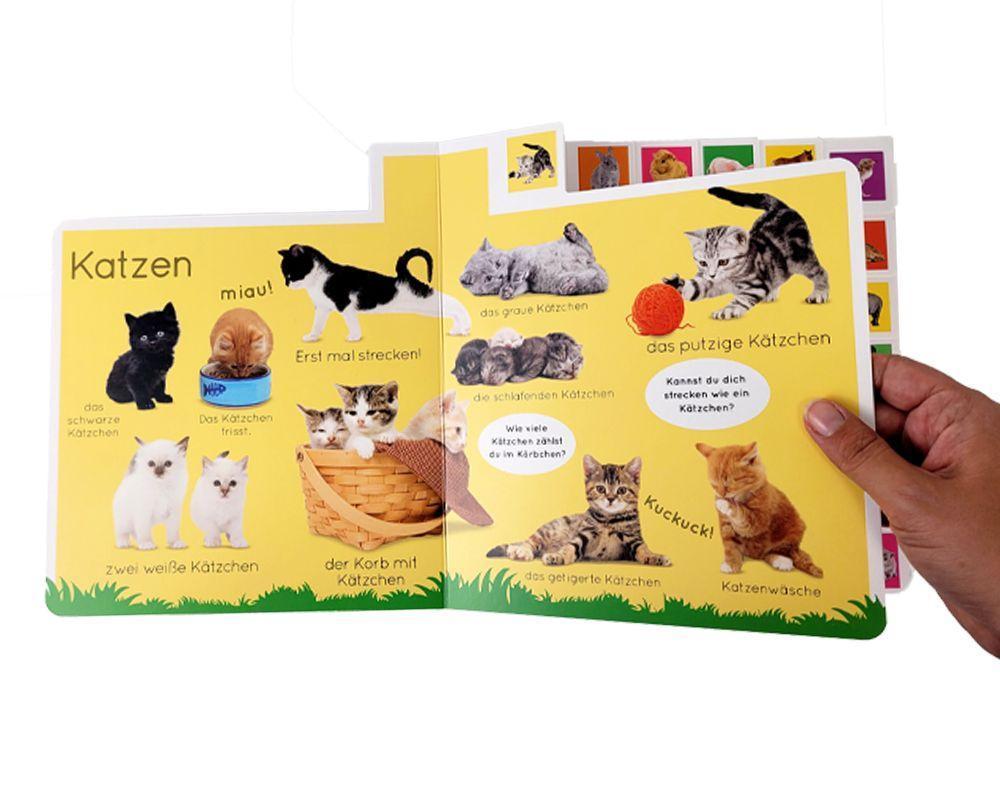 Erstes Lernen. Tierkinder