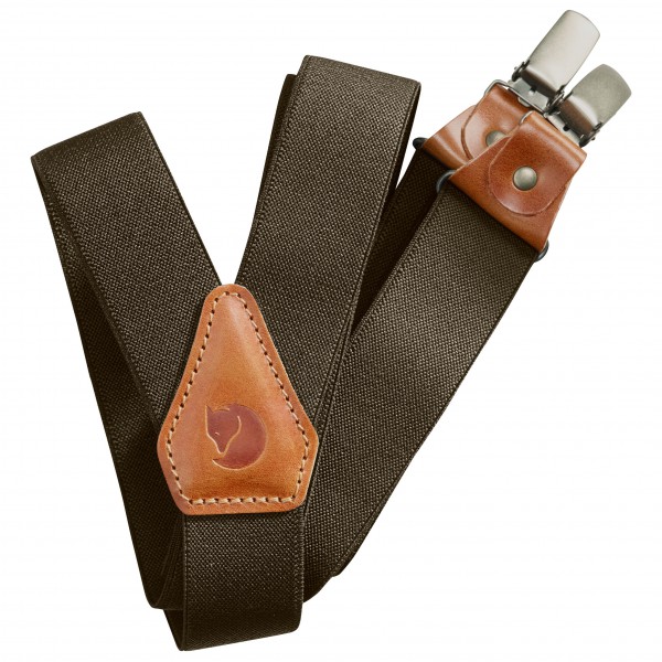 Fjällräven - Singi Leather Clip Suspenders - Bretelles