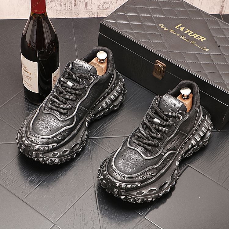 Mr Ozera - Platform Paneel Sneakers