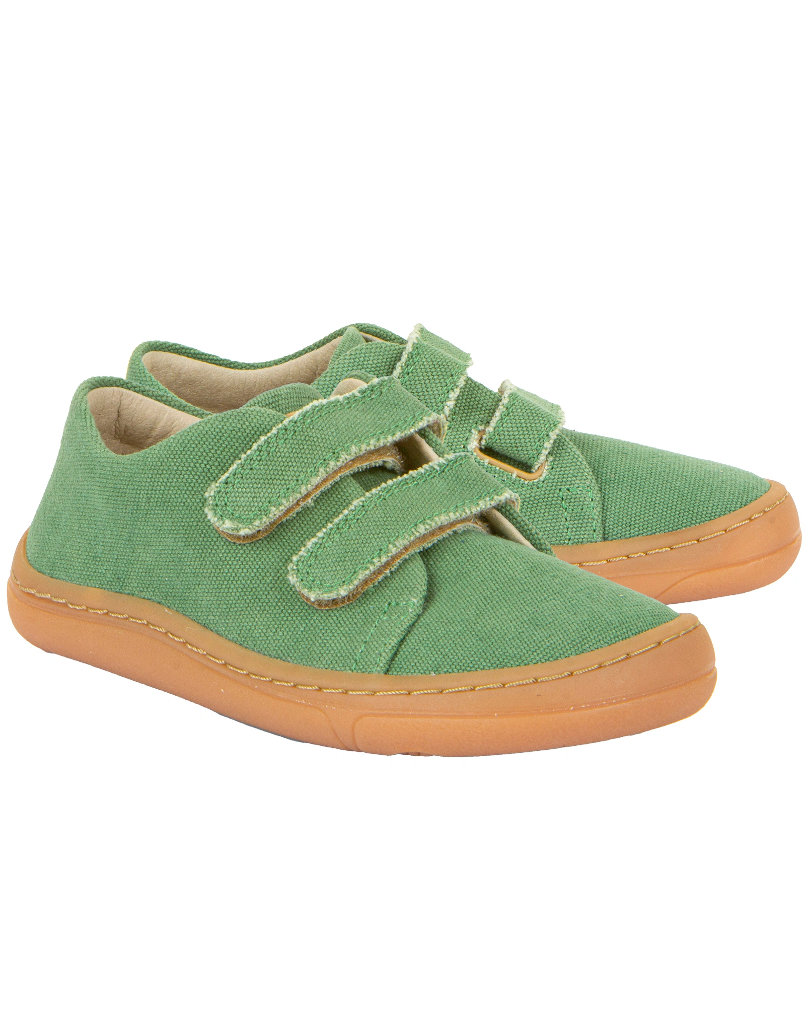 Klett-Halbschuhe BAREFOOT VEGAN in green