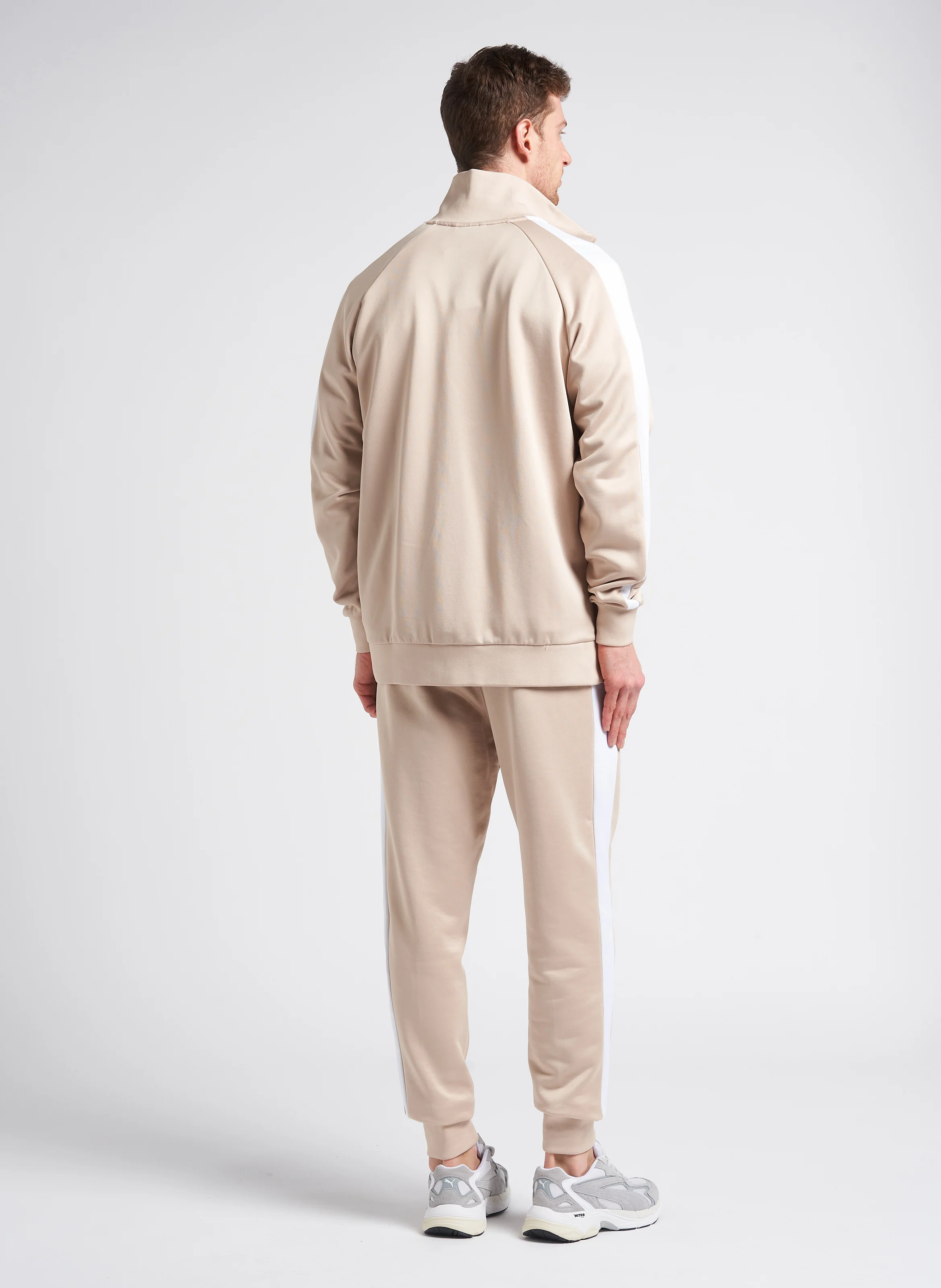 FD T7 ICO TRACK JKT PT - Sweat col montant droit | Beige