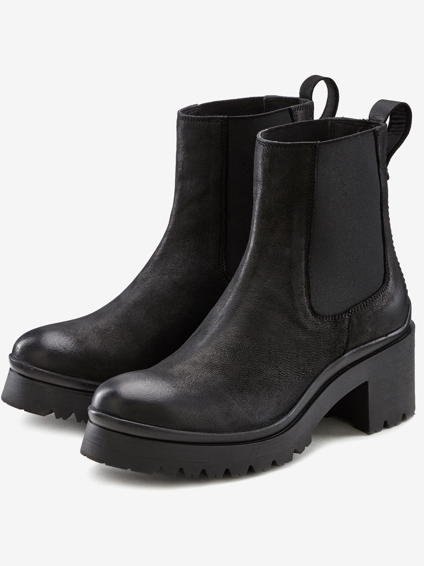 Bottines chelsea bottines d'hiver en cuir de qualité