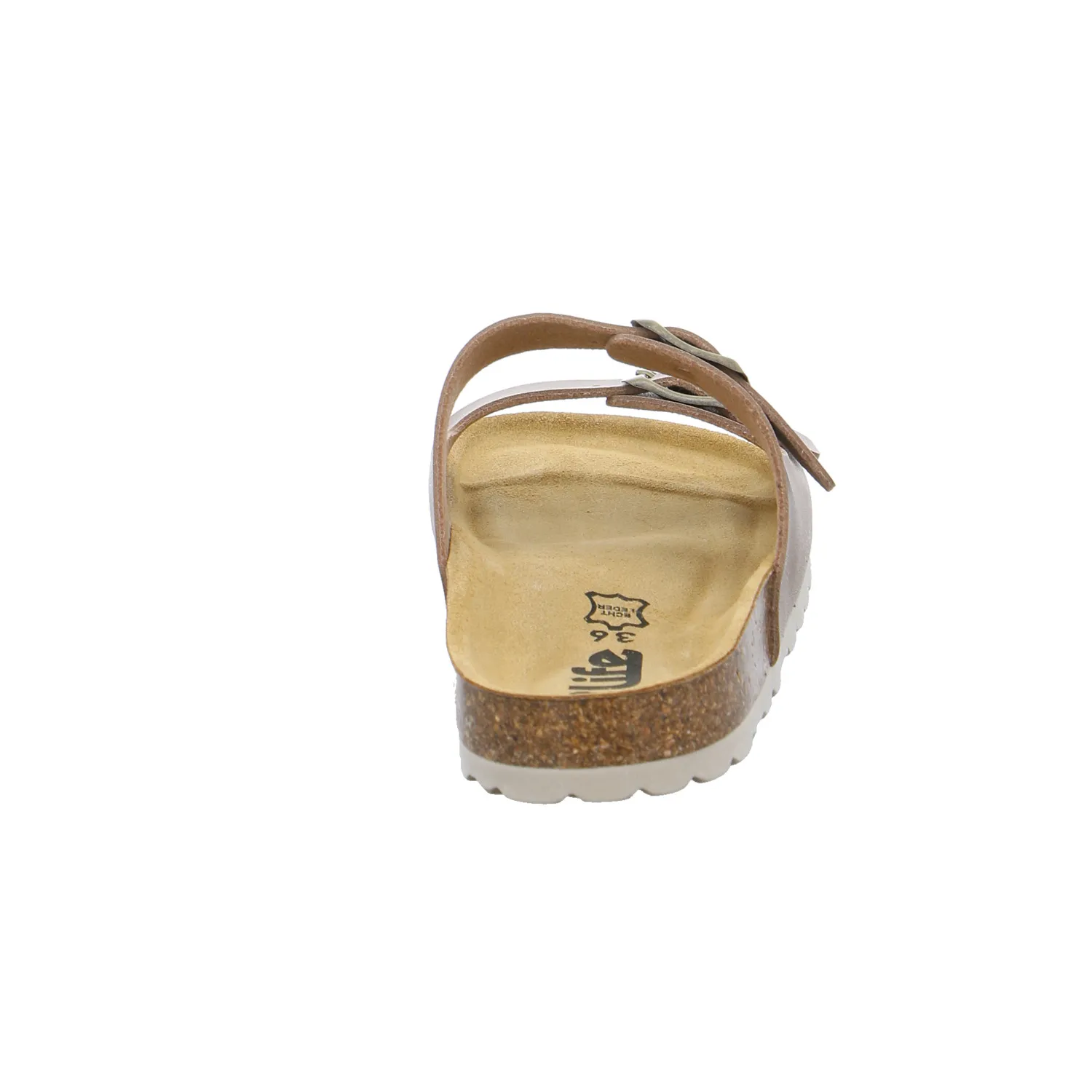 BIOLife Bio-Fussbett Taupe Lederimitat