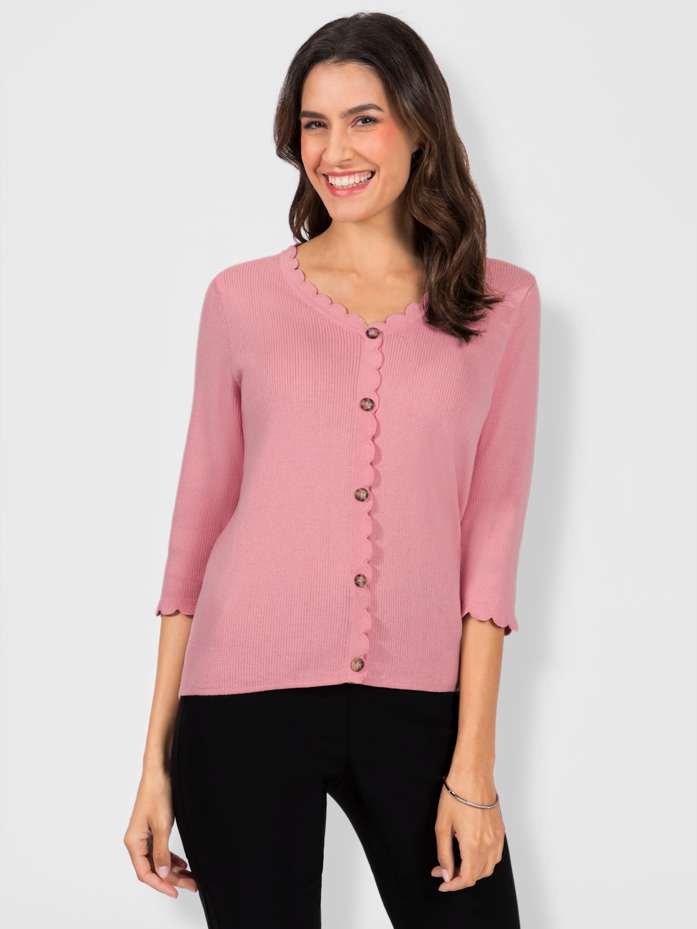 Pull fausse patte de boutonnage