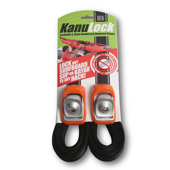 FCS 3.3m / 11 Ft Kanulock abschlie bare Spanngurte