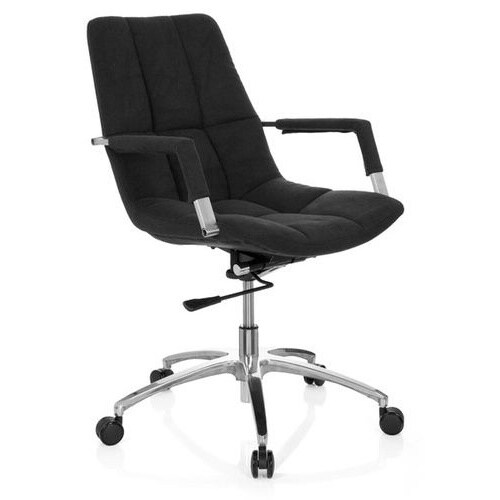 Home Office Bürostuhl SARANTO Stoff mit Armlehnen hjh OFFICE