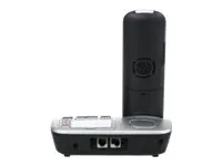 Panasonic KX-TGE522GS sølv/sort Seniortel./SOS-knap/AB