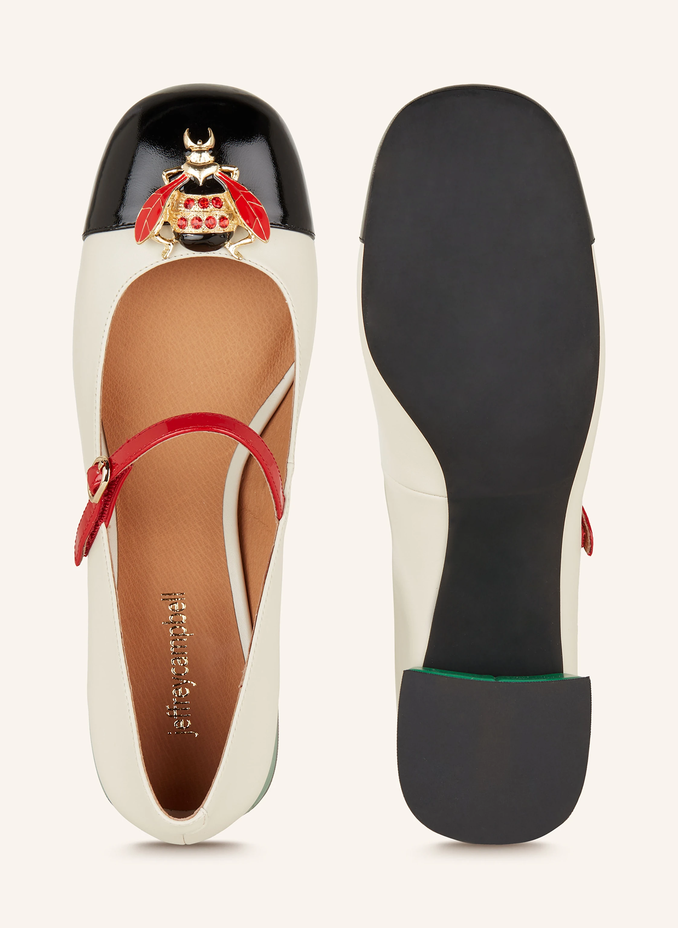 jeffrey campbell Mary-Jane-Pumps JITTERBUG mit Schmucksteinen