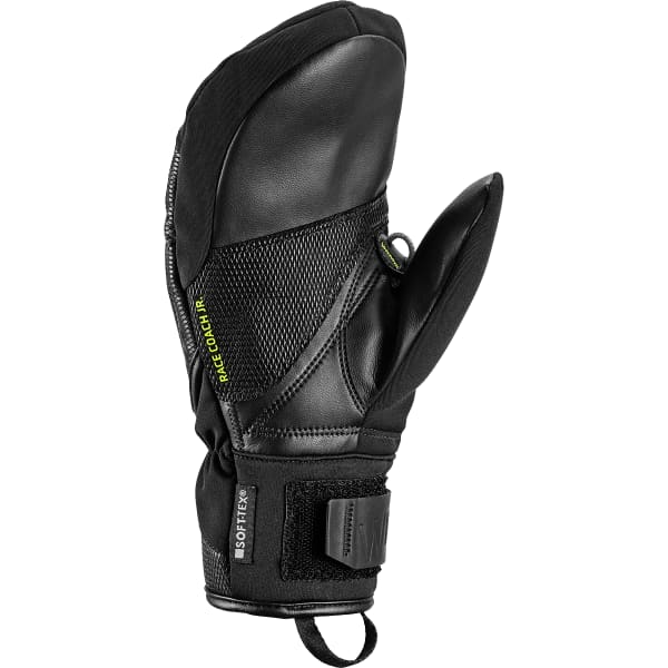 Moufle ski LEKI WCR C-TECH 3D JR MITT BLACK/YELLOW