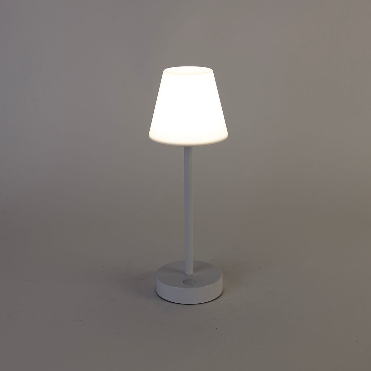 Tafellamp wit incl. LED oplaadbaar met touch dimmer - Renata
