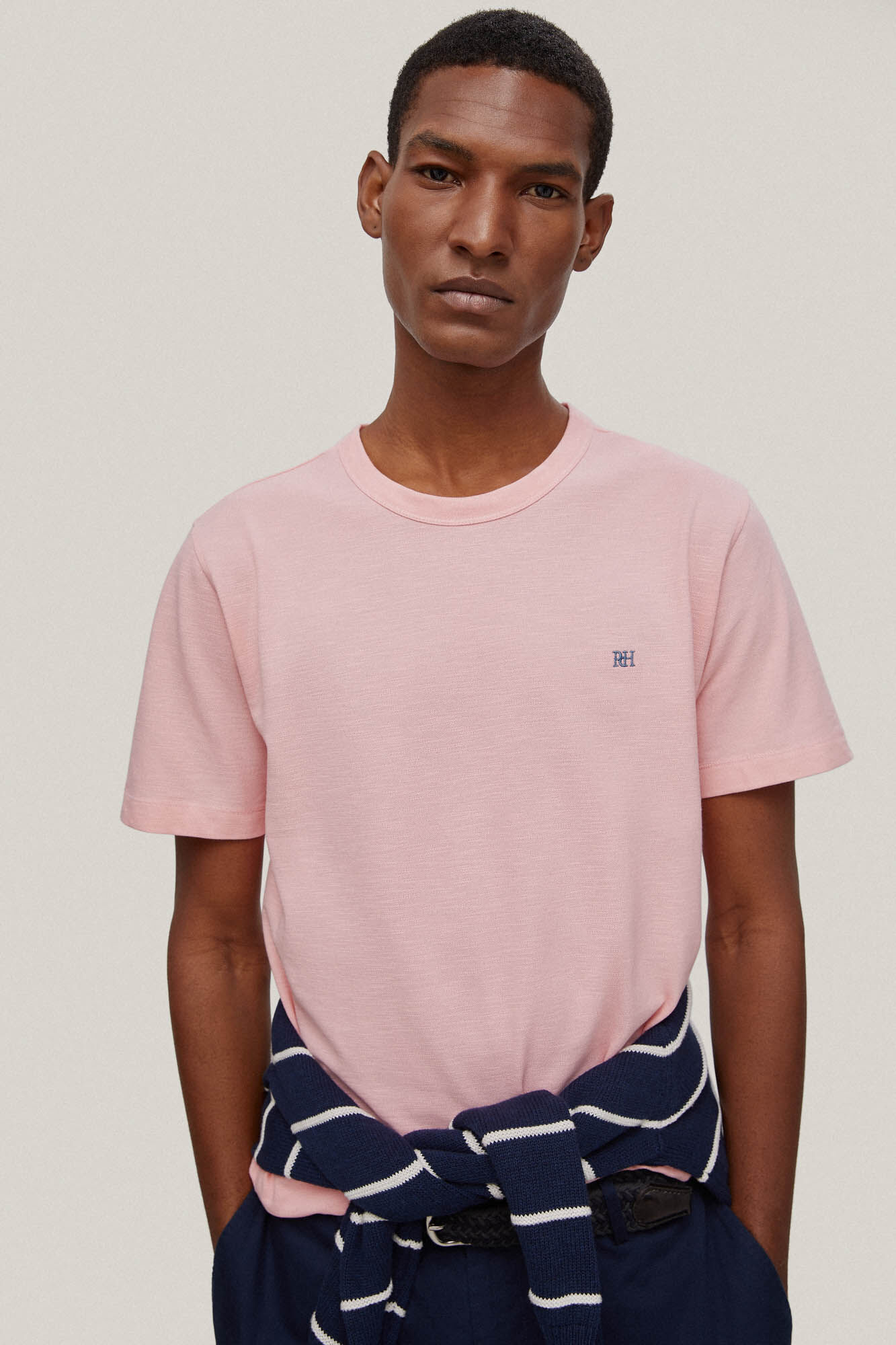 Camisa piqué texturizada - Rosa