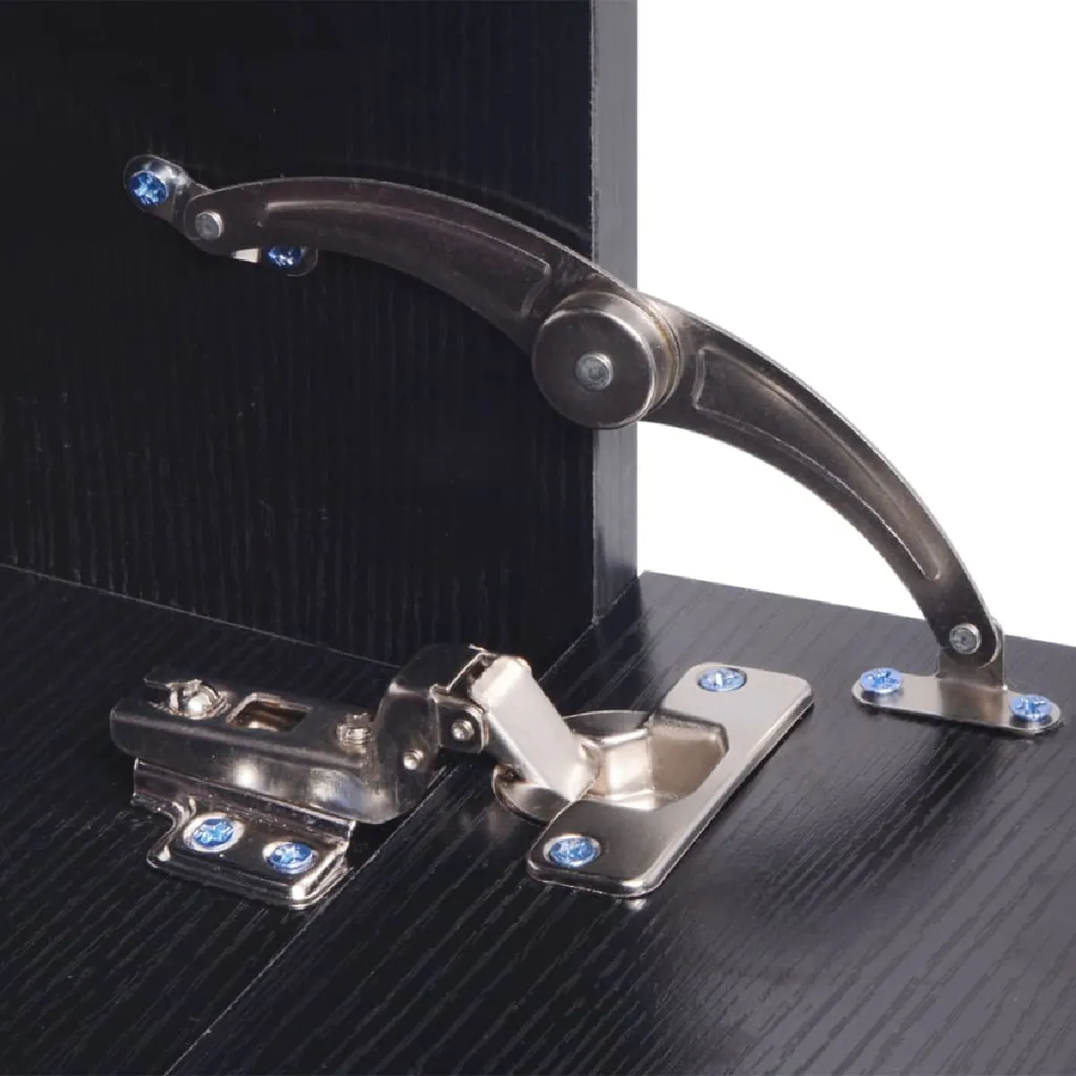 vidaXL Mobilier et Lavabo Noir