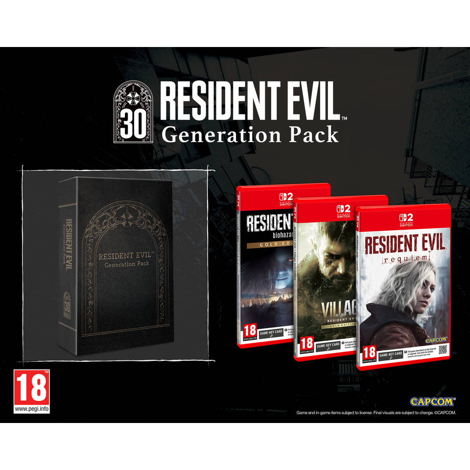 Resident Evil Generation Pack Nintendo Switch 2