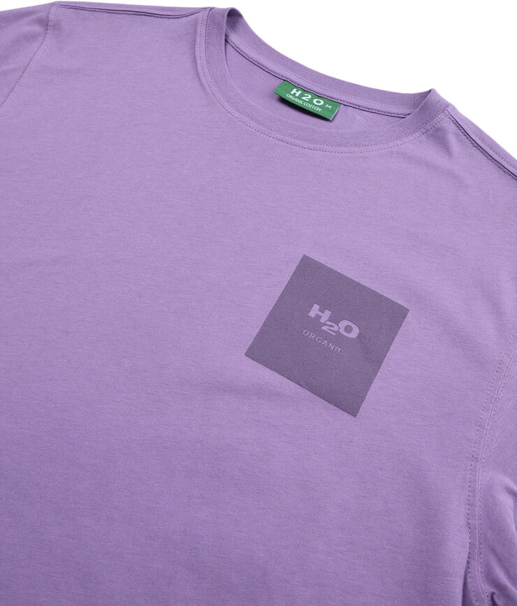H2O Lyø Organic T-shirt Lilla
