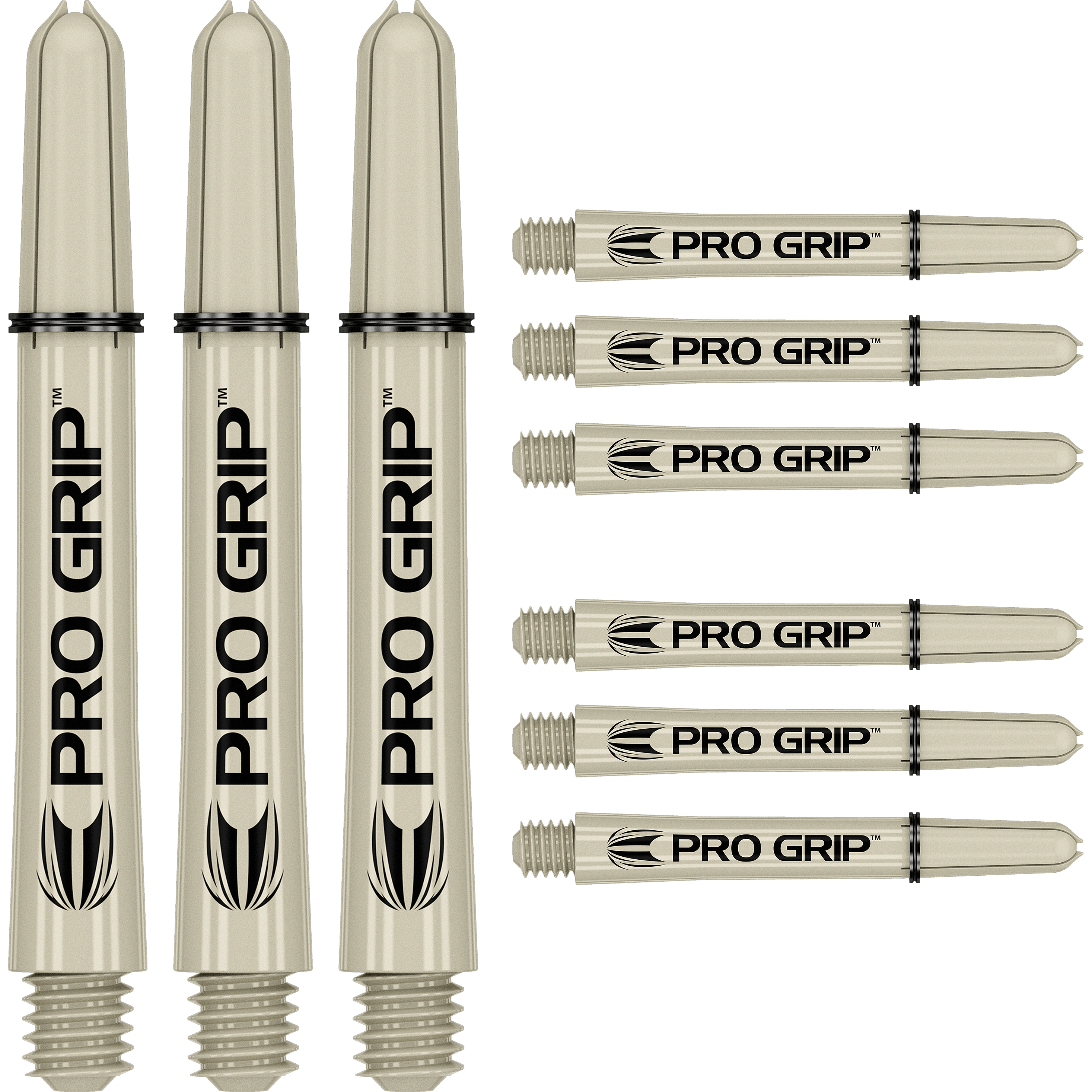 Target - Pro Grip Shaft 3er Set - Sand