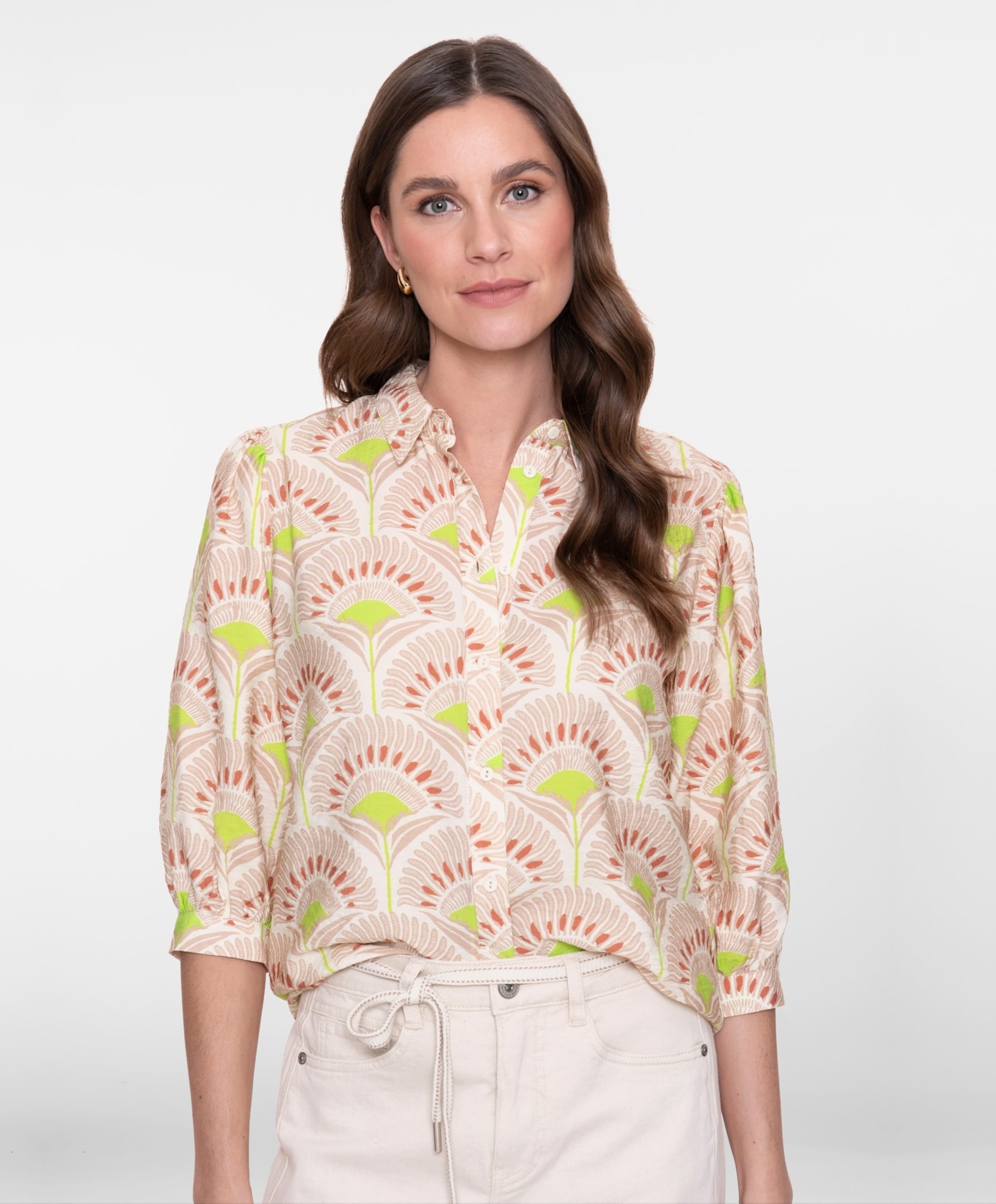 Geisha Dames blouse ecru