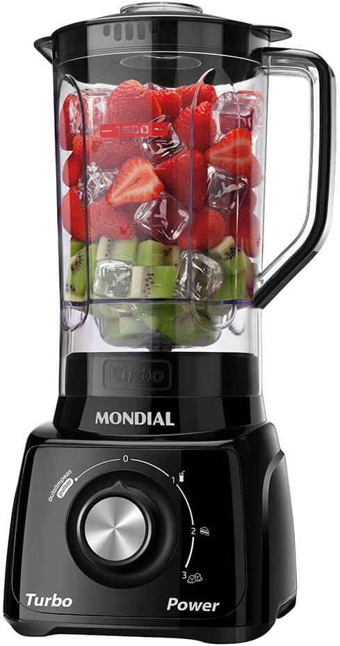 Liquidificador Mondial Turbo Power L-99-FR LIQUIDIFICADOR-220V-VERMELHO