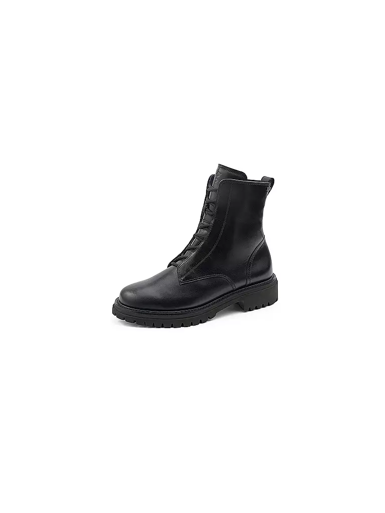 PAUL GREEN Schnürboots  schwarz