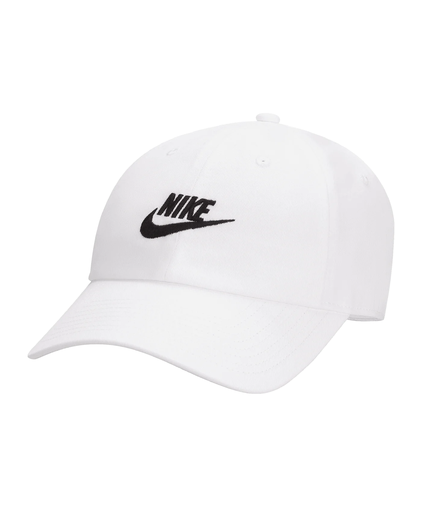 Nike Club Unstructured Futura Wash Cap Weiss F100
