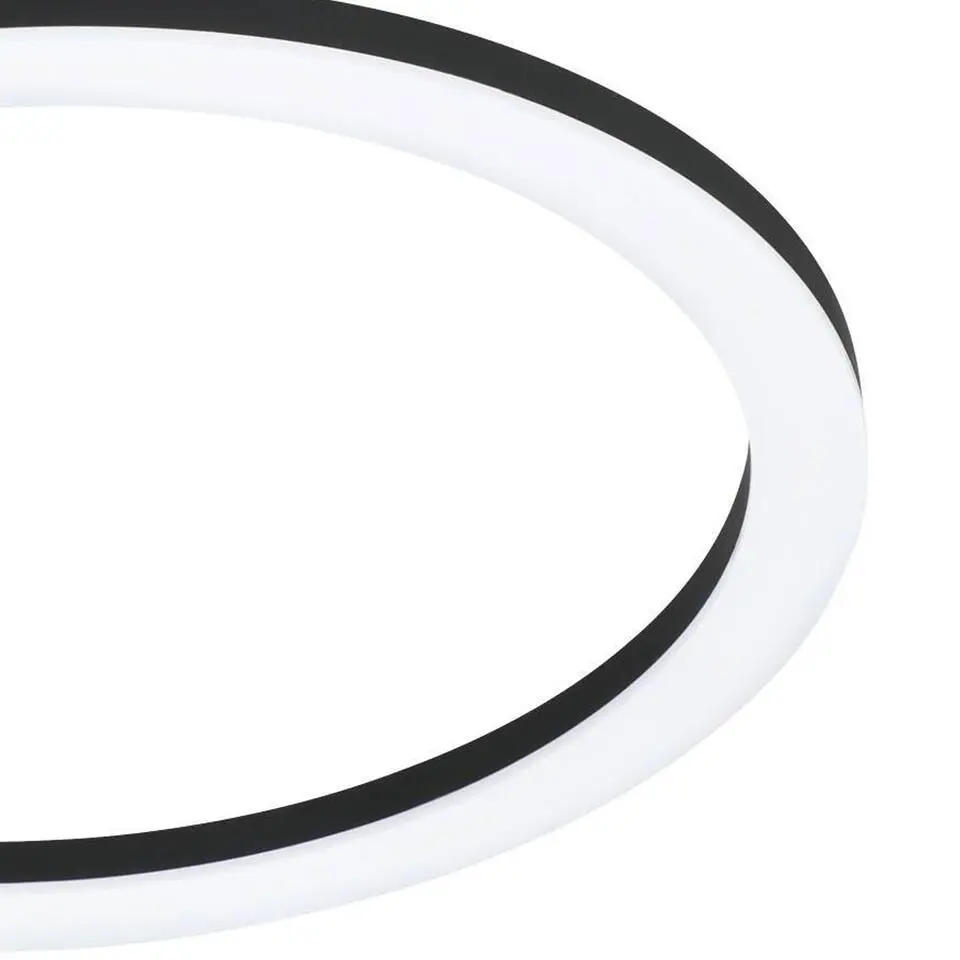 EGLOconnect.zParrapos-ZSmartPlafondlamp-44,5cm-Zwart/Wit