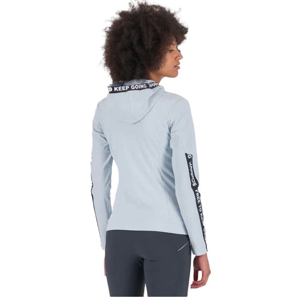 Veste polaire ski rando KARPOS EASYFRIZZ W FULL-ZIP HOODIE SKYWRITING/OMBRE BLUE
