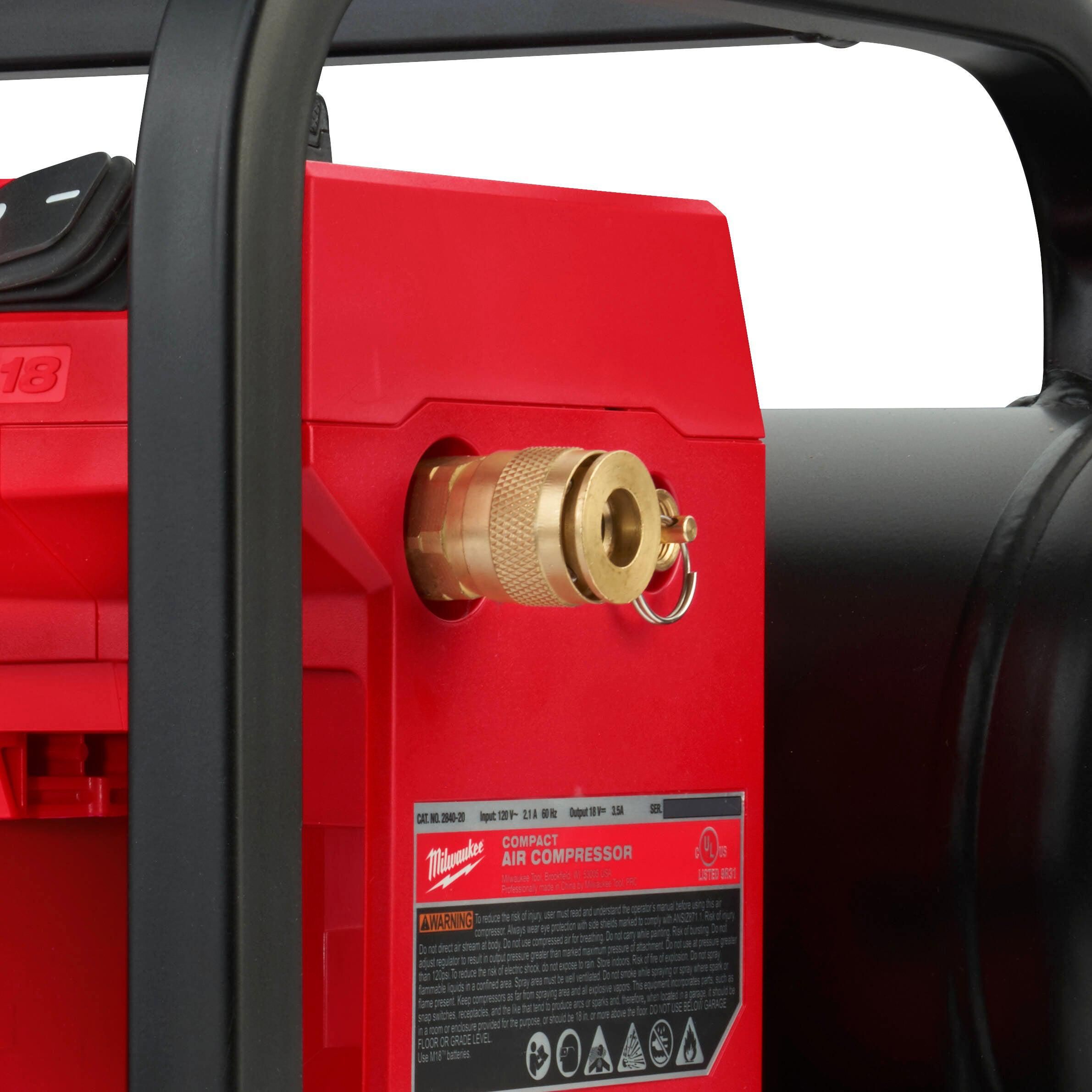 Milwaukee M18 FUEL™ FAC-0 Accu Compressor 18V Basic Body - 4933472166