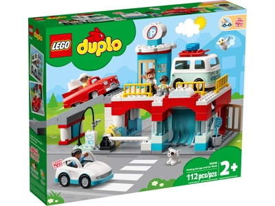 LEGO Parkeergarage en wasstraat (10948)