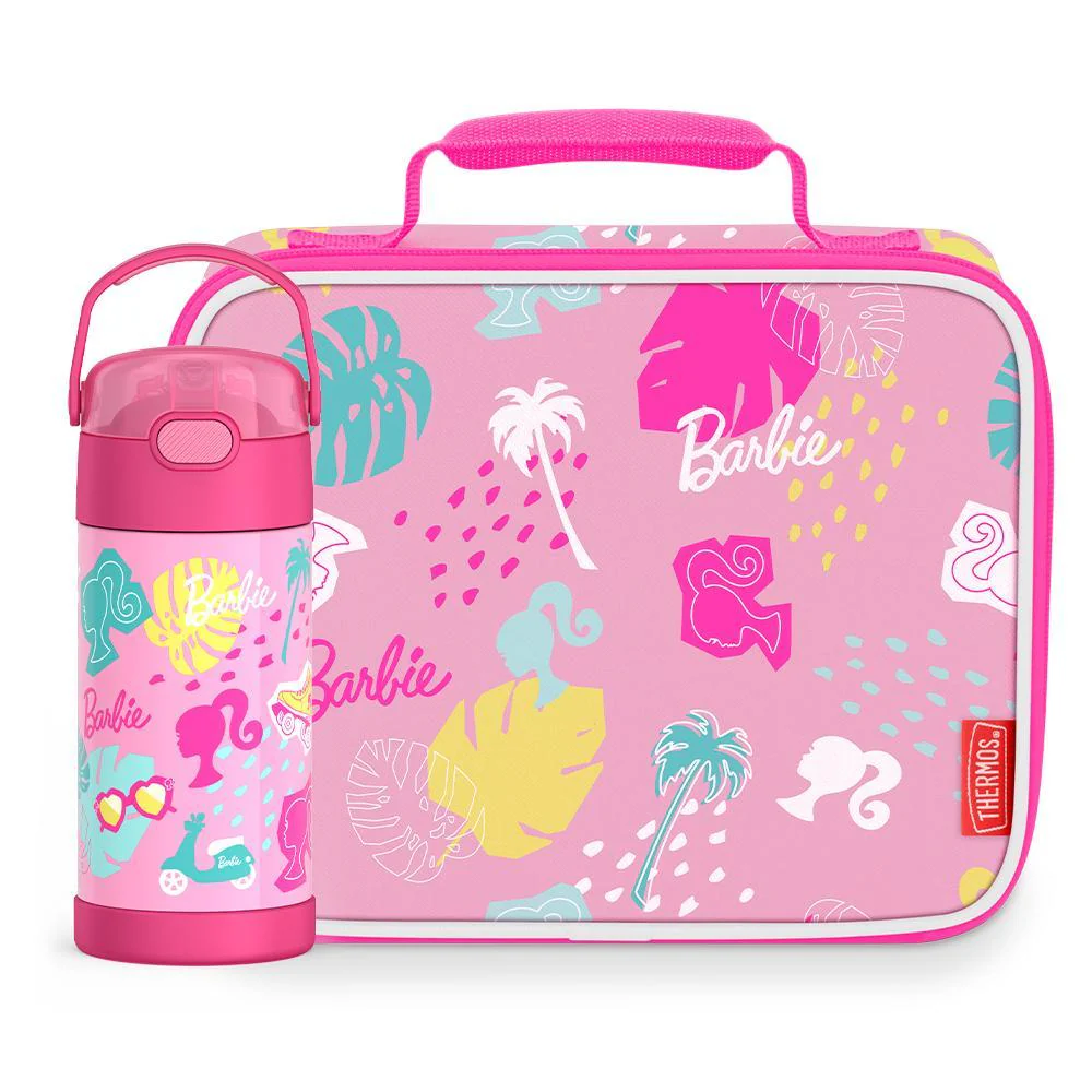 SOFT LUNCH BOX BARBIE™,12oz FUNTAINER® WATERBOTTLE BARBIE™