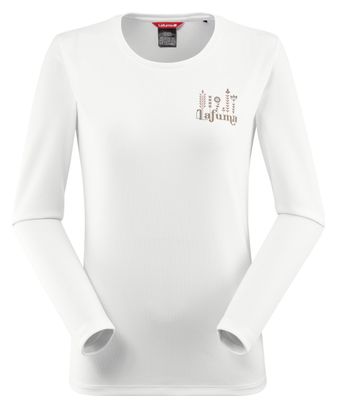 T-Shirt Manches Longues Femme Lafuma Shield Blanc