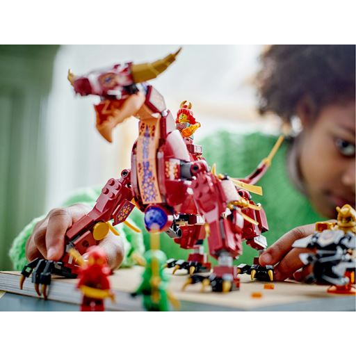 LEGO Ninjago Forvandlings-Lavedragen Heatwave - 71793