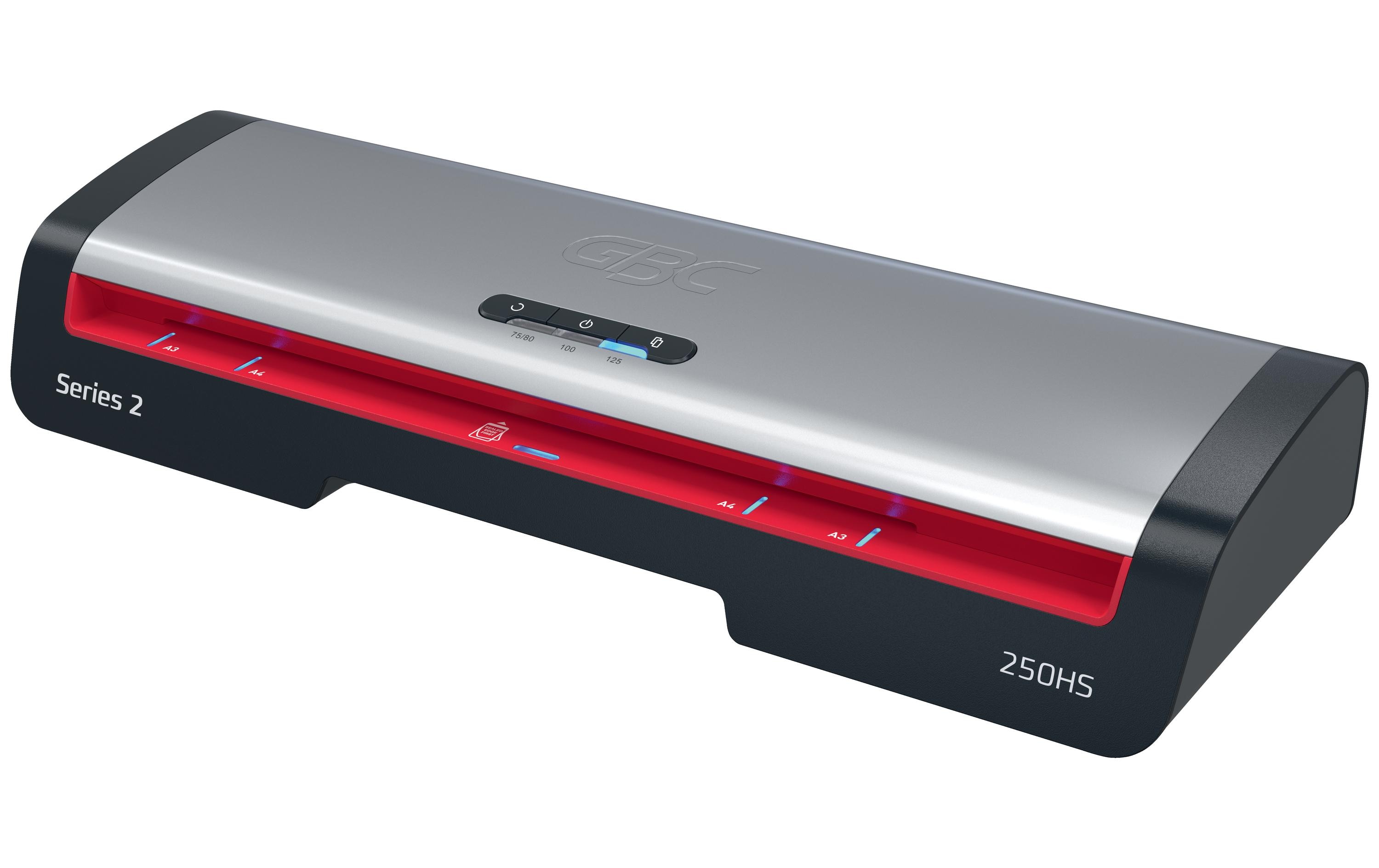Heisslaminator 250HS A3 125 µm<br>Schnelles A3 Heisslaminiergerät mit automatischer Abschaltung