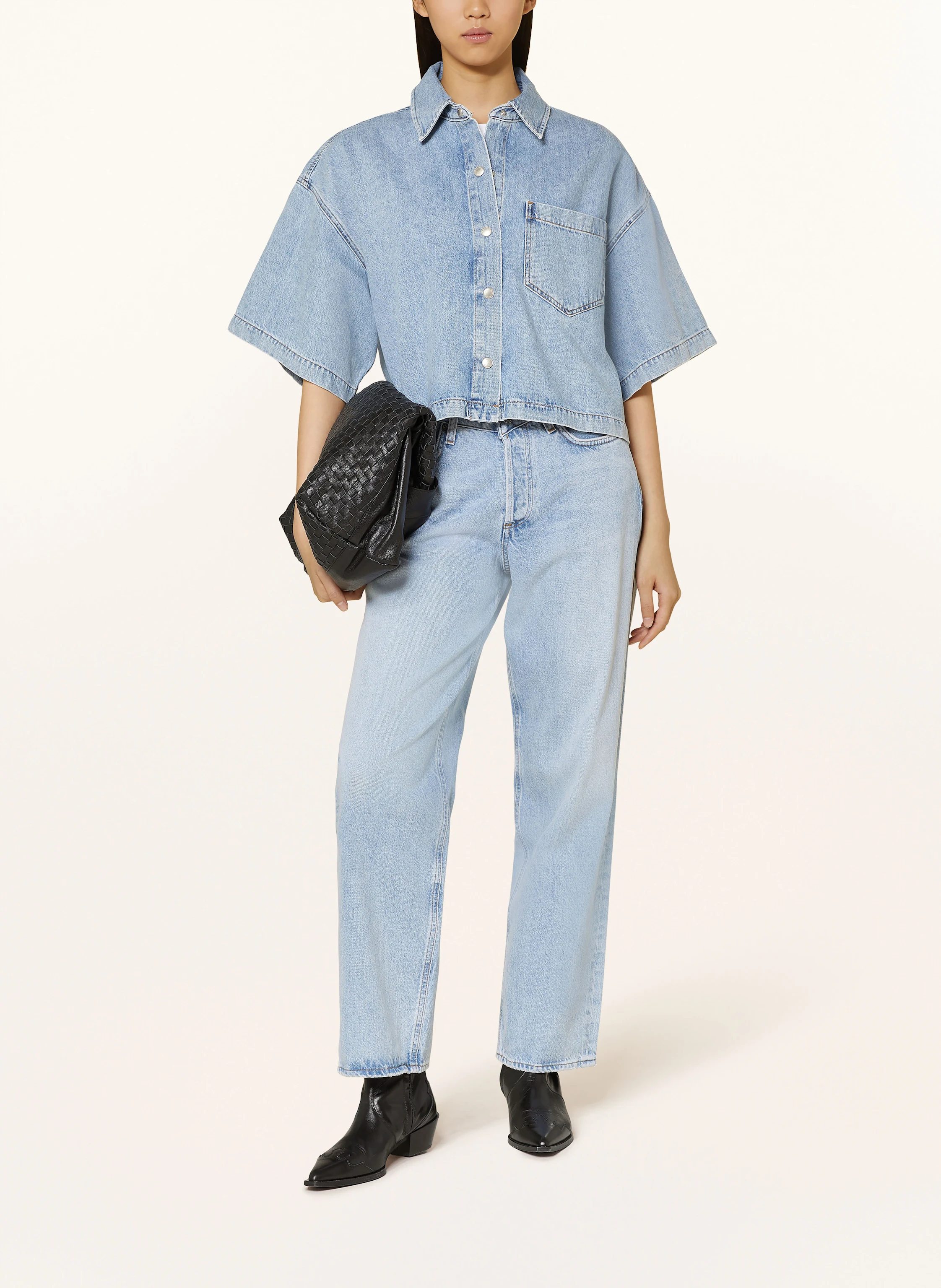 AGOLDE Jeansbluse RONA