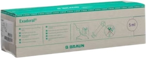 EXADORAL Spritze 1ml lila, 100 Stück