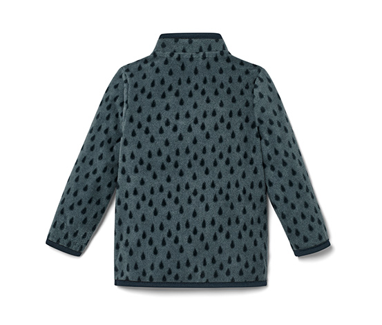 Kleinkind-Fleecejacke, Alloverprint