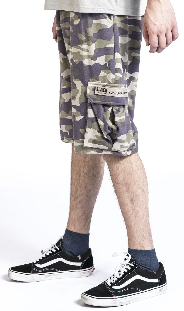 Short en sweat Camouflage | Black Premium by EMP Short