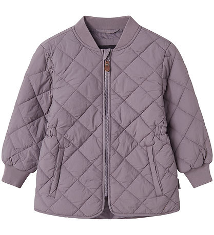 Name It Thermojacke - NmfMarlin - Quilt - Grau Ridge