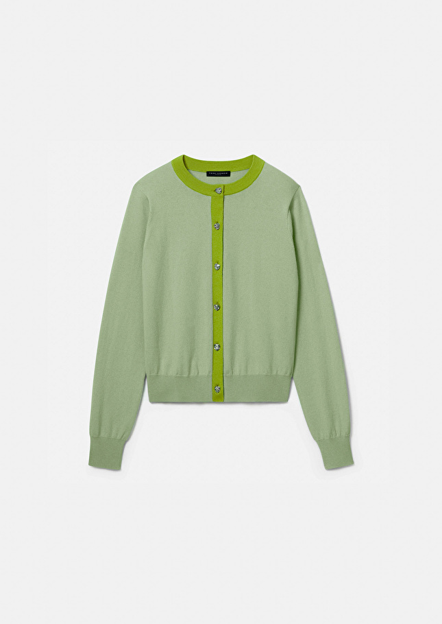 Gilet Gaëllevert en laine et coton