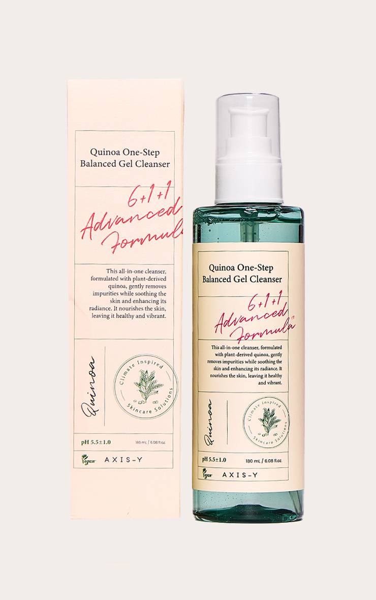 Clear Nettoyant Gel Équilibrant En Une Étape Au Quinoa AXIS-Y 180ml