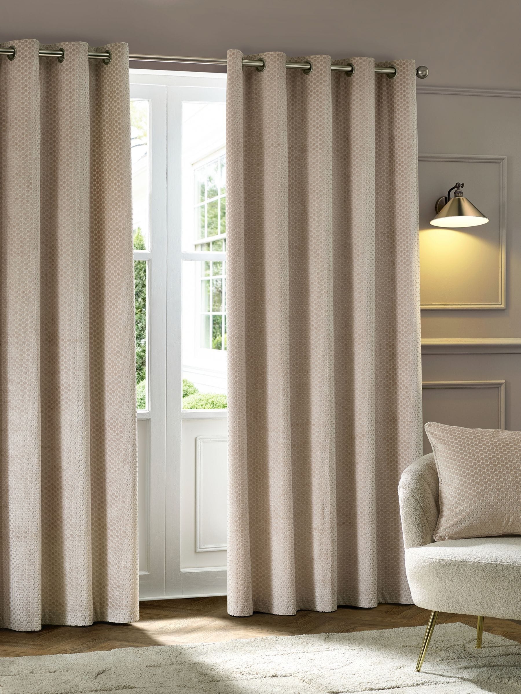 Paoletti Crushed Velvet Cushion