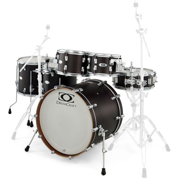 DrumCraft Series 6 2up 2down Satin Black