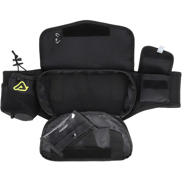 Acerbis - Sacoche banane Ram Pro Logo Noir / Gris / Jaune