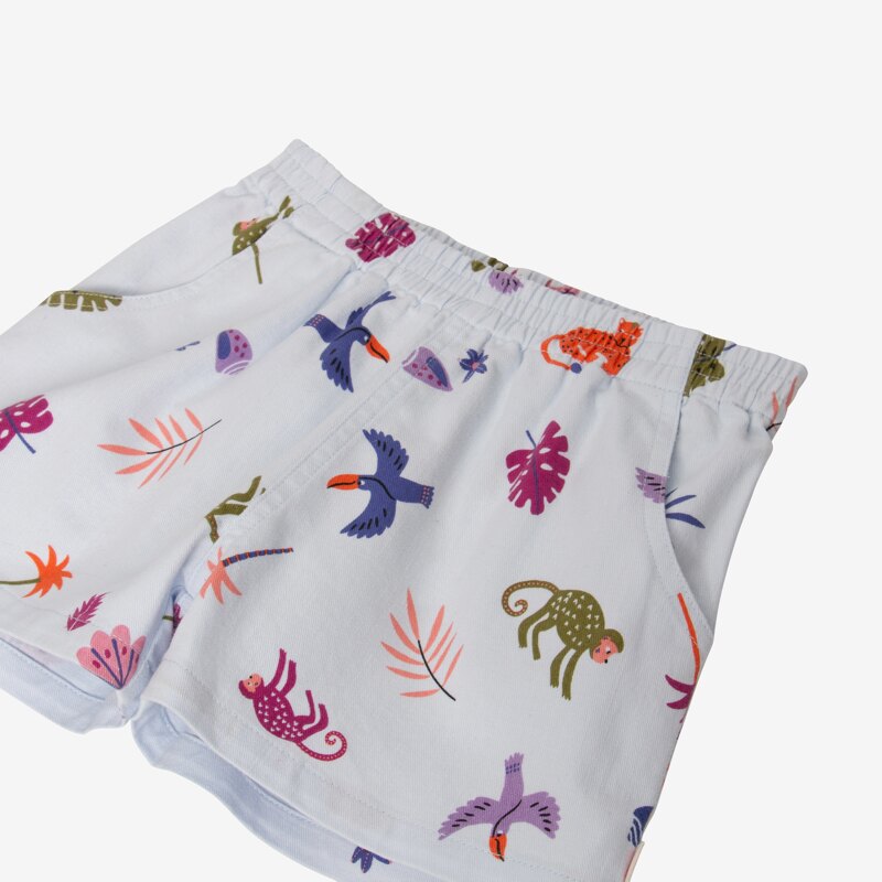 Short bébé fille exotique bleu Catimini Bleu