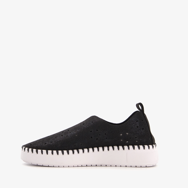 Hush Puppies dames instappers zwart
