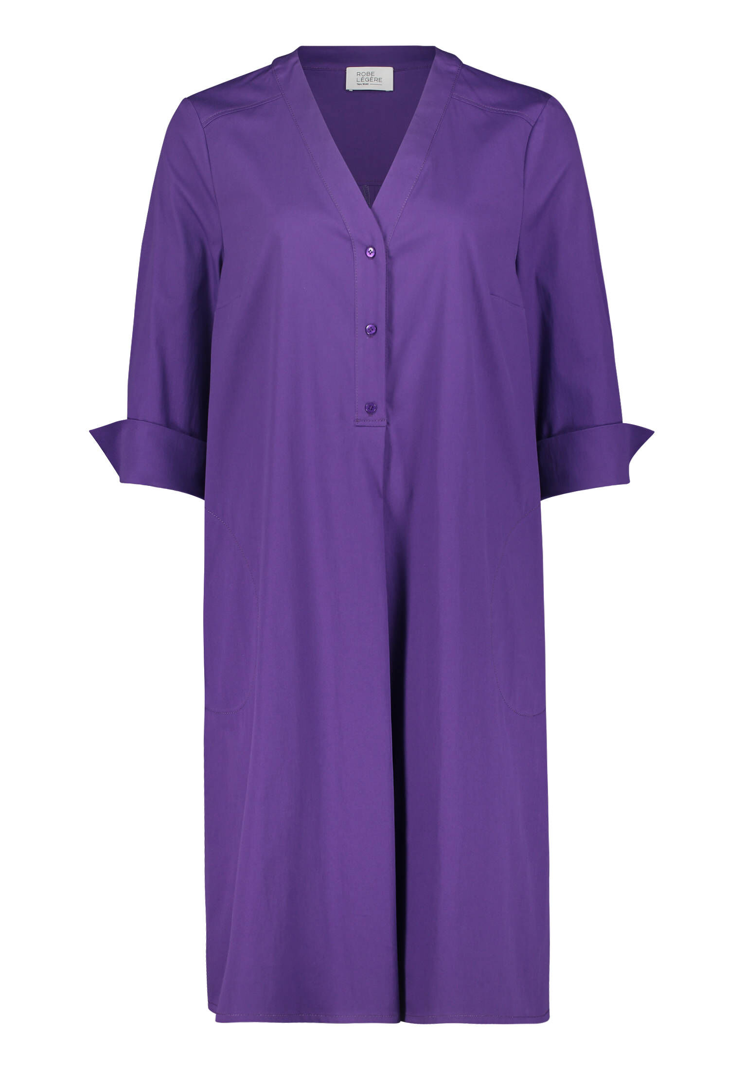Vera Mont| Damen Hemdblusenkleid mit Knopfleiste