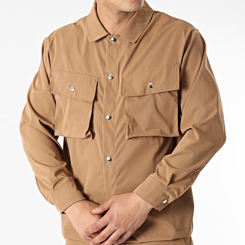 Ensemble Veste Jogger Pant Camel