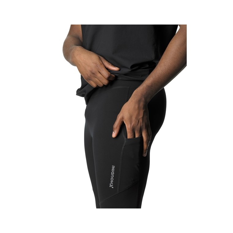Houdini Adventure Tights Men True Black