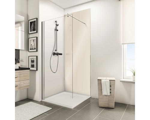 SCHULTE DecoDesign ExpressPlus douchewandpaneel, effen kleur crème-beige hoogglans, 255 x 100 cm, EP19010253 769
